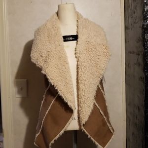 NWT YMI faux suede vest